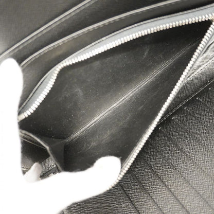 Louis Vuitton Long Wallet Damier Graphite Zippy XL N41503 Black Gray Men's