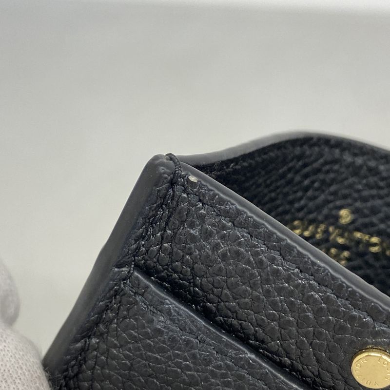Louis Vuitton Card Case Monogram/empreinte Porte Carthusanple M69171 Noir Black