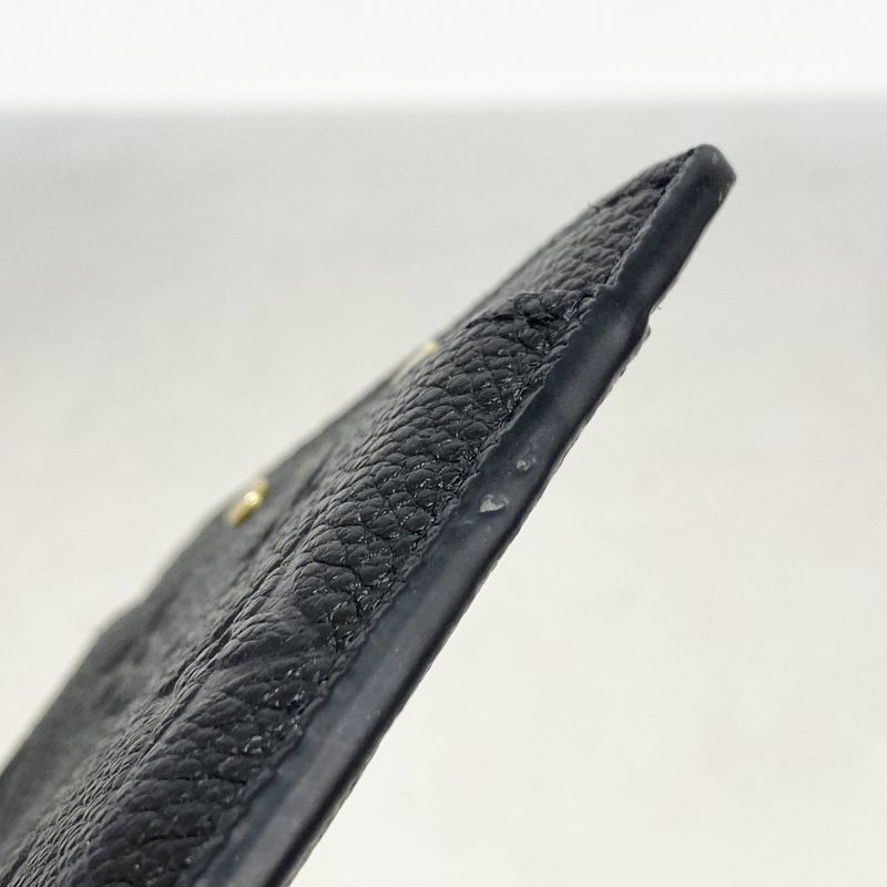 Louis Vuitton Card Case Monogram/empreinte Porte Carthusanple M69171 Noir Black