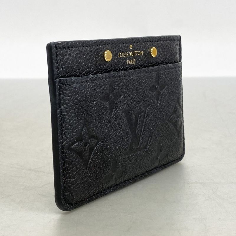 Louis Vuitton Card Case Monogram/empreinte Porte Carthusanple M69171 Noir Black
