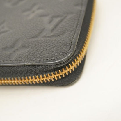 Louis Vuitton Monogram Empreinte Zippy Wallet M60571 Noir Black Ladies