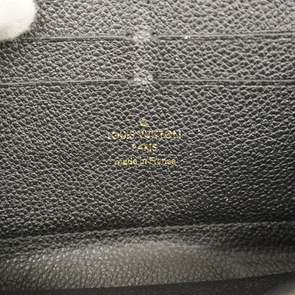 Louis Vuitton Monogram Empreinte Zippy Wallet M60571 Noir Black Ladies