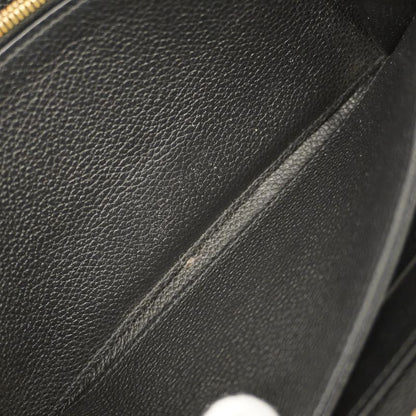 Louis Vuitton Monogram Empreinte Zippy Wallet M60571 Noir Black Ladies