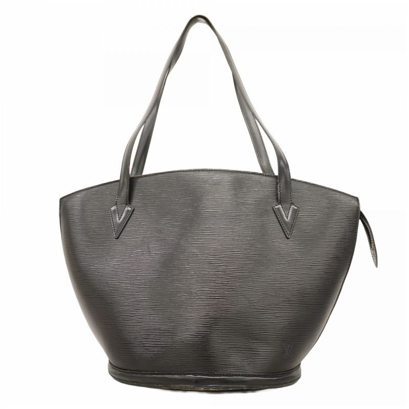Louis Vuitton Shoulder Bag Epi Saint Jacques Shopping M52262 Noir Black Women