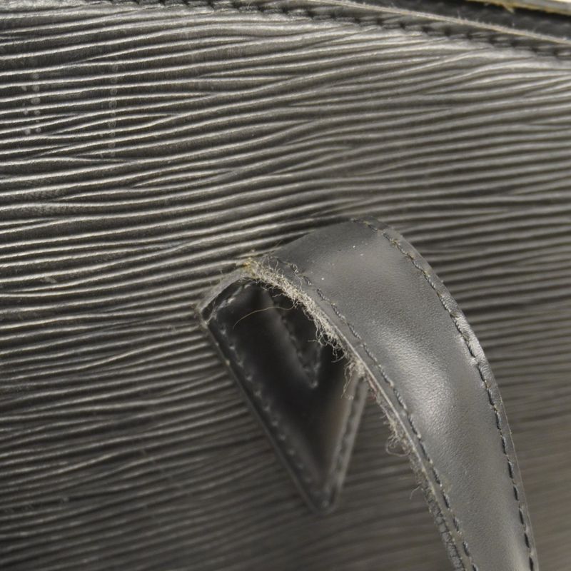 Louis Vuitton Shoulder Bag Epi Saint Jacques Shopping M52262 Noir Black Women