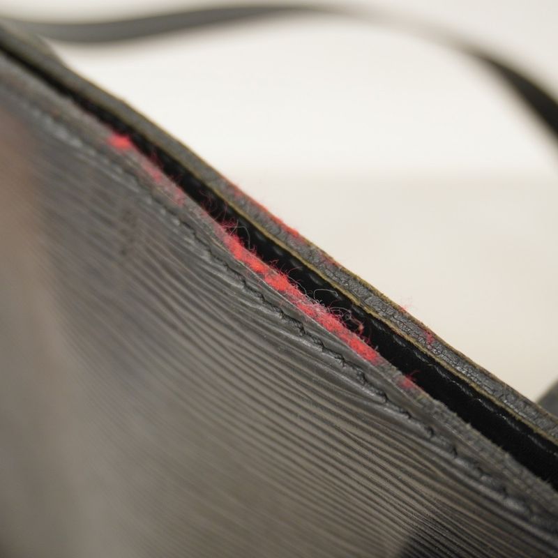 Louis Vuitton Shoulder Bag Epi Saint Jacques Shopping M52262 Noir Black Women