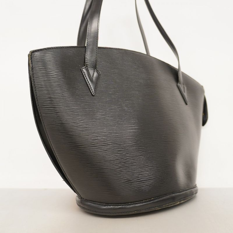 Louis Vuitton Shoulder Bag Epi Saint Jacques Shopping M52262 Noir Black Women