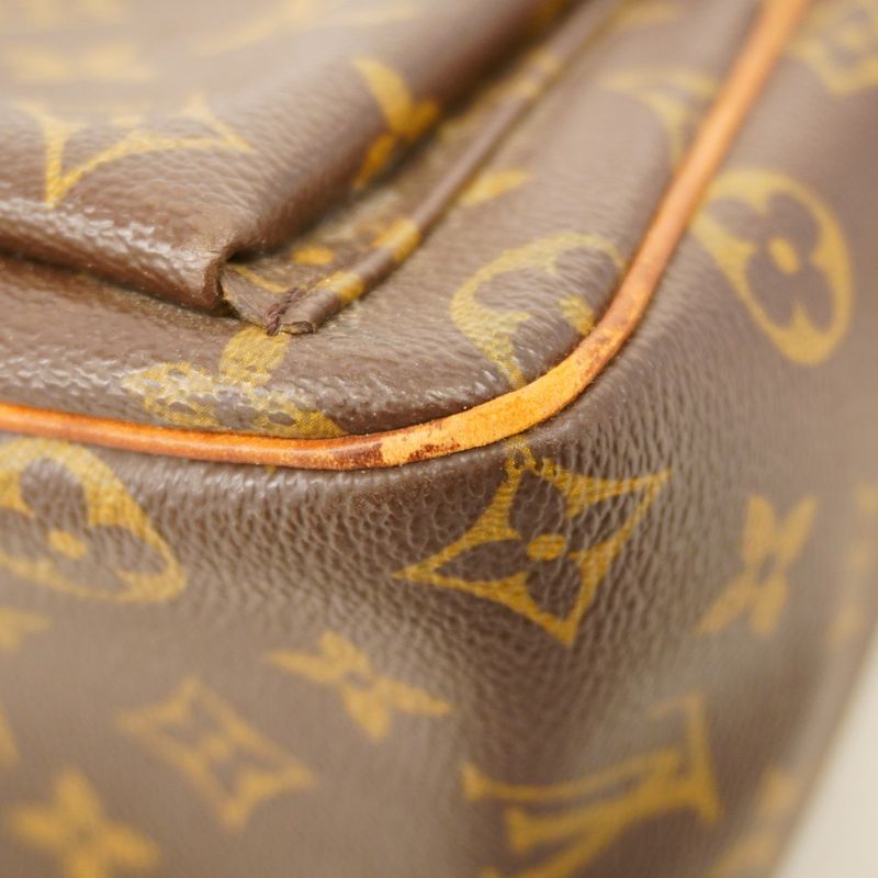 Louis Vuitton Shoulder Bag Monogram Vivacite GM M51163 Brown Ladies