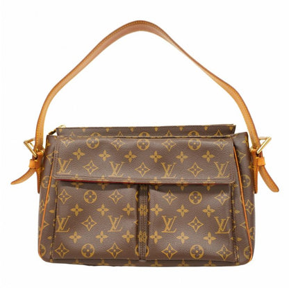 Louis Vuitton Shoulder Bag Monogram Vivacite GM M51163 Brown Ladies