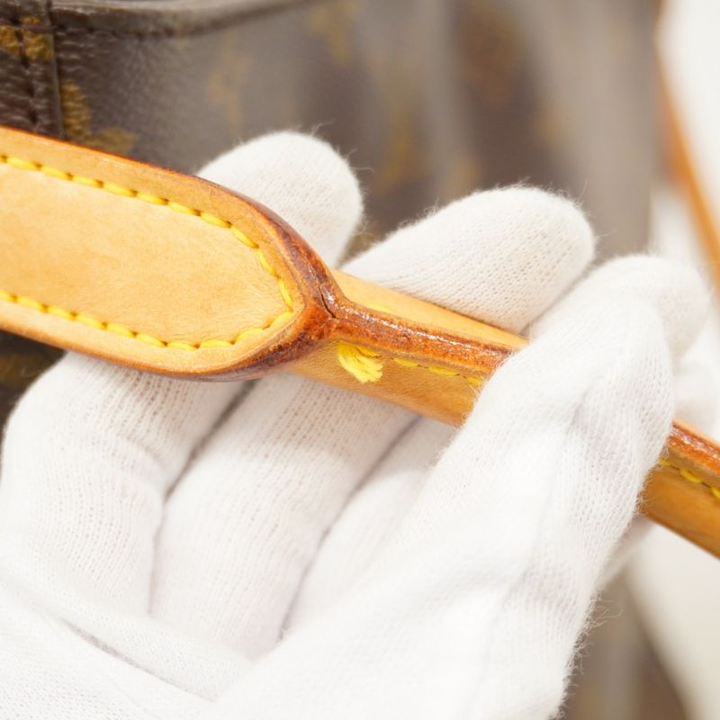 Louis Vuitton Shoulder Bag Monogram Looping GM M51145 Brown Ladies