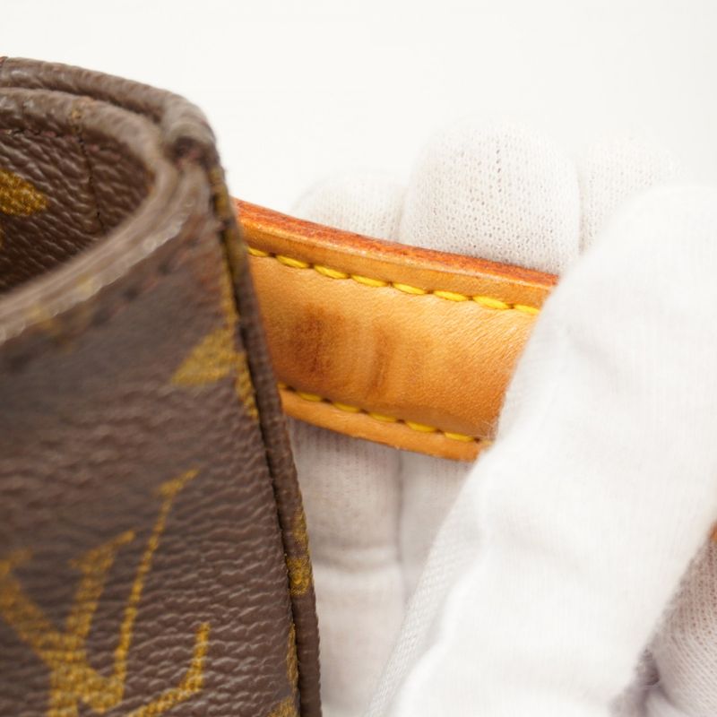 Louis Vuitton Shoulder Bag Monogram Looping GM M51145 Brown Ladies