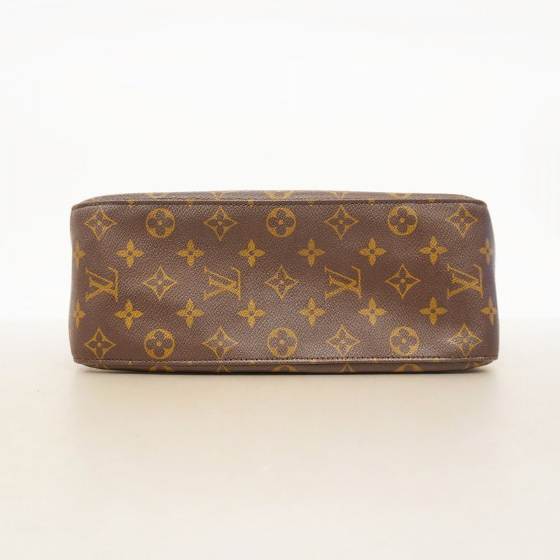 Louis Vuitton Shoulder Bag Monogram Looping GM M51145 Brown Ladies