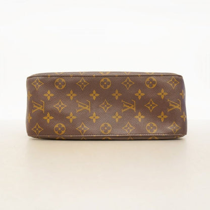 Louis Vuitton Shoulder Bag Monogram Looping GM M51145 Brown Ladies