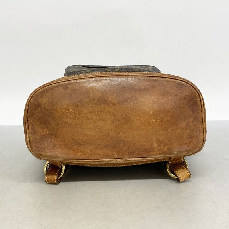 Louis Vuitton Backpack Daypack Monogram Montsourismm M51136 Brown Women's