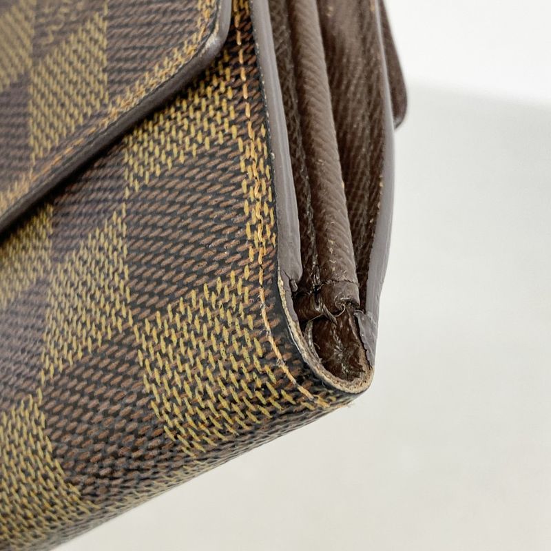 Louis Vuitton Wallet Damier Portefeuille Elise N61654 Damier Ladies