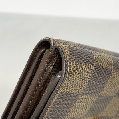 Louis Vuitton Wallet Damier Portefeuille Elise N61654 Damier Ladies