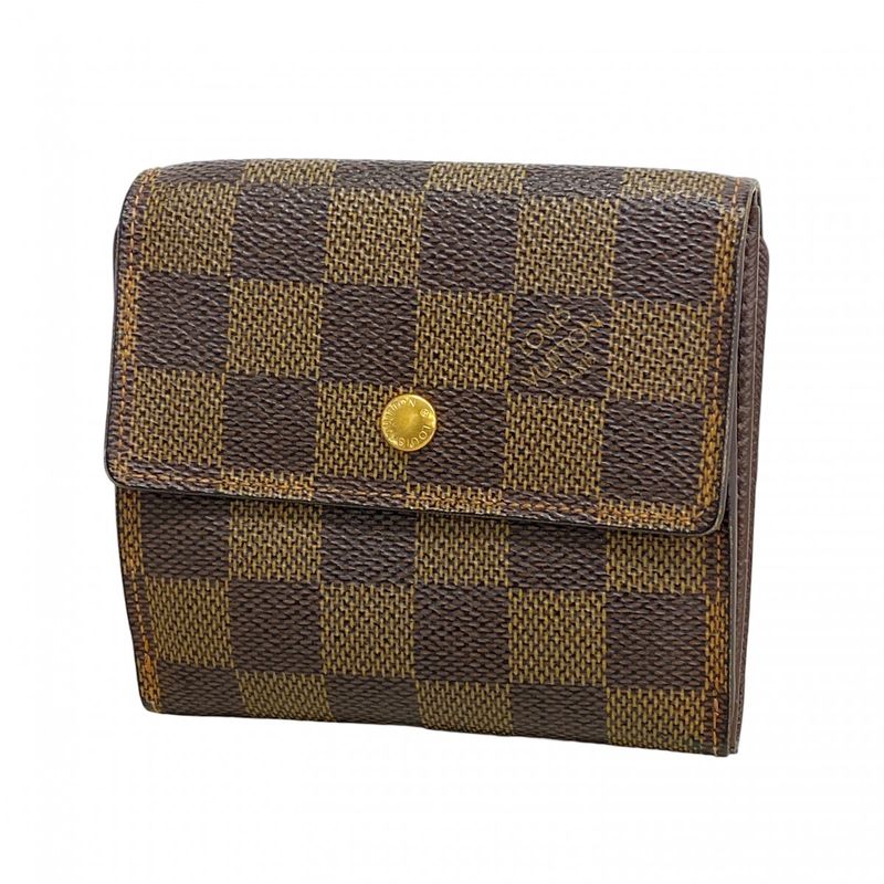 Louis Vuitton Wallet Damier Portefeuille Elise N61654 Damier Ladies