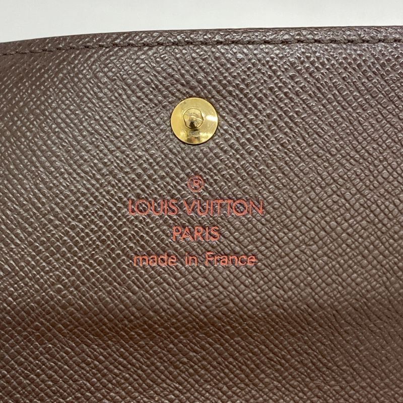 Louis Vuitton Wallet Damier Portefeuille Elise N61654 Damier Ladies