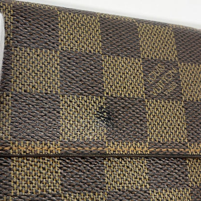 Louis Vuitton Wallet Damier Portefeuille Elise N61654 Damier Ladies