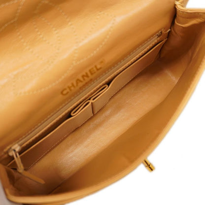 Chanel Shoulder Bag Matelasse / Paris Limited Edition Lambskin Beige Gold/silver