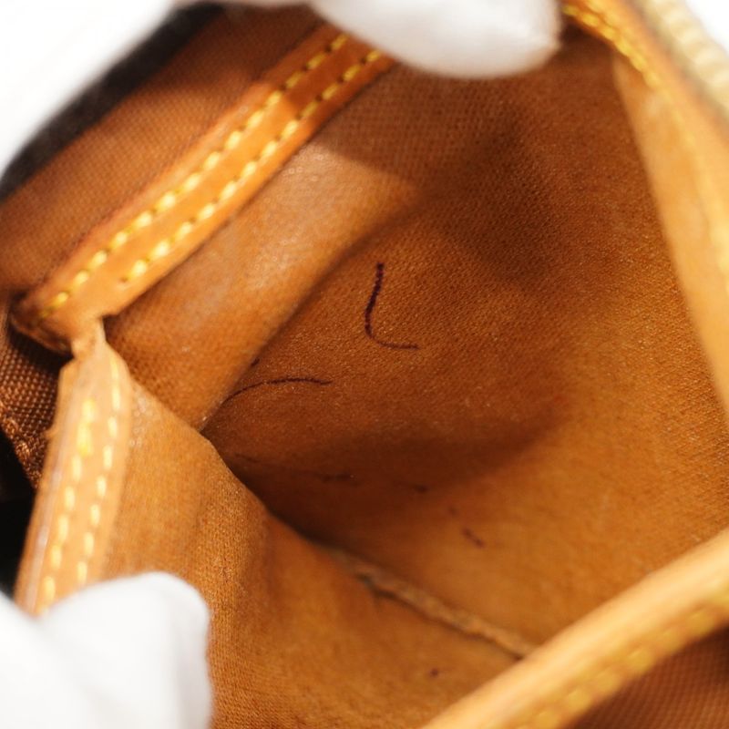 Louis Vuitton Handbag Monogram Speedy 35 M41107 Brown Gold Hardware Women