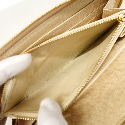 Louis Vuitton Damier Azure Zippy Organizer N60012 White Ladies