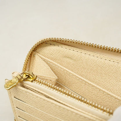 Louis Vuitton Damier Azure Zippy Organizer N60012 White Ladies