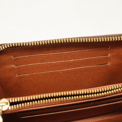 Louis Vuitton Long Wallet Monogram Zippy Compact Wallet NM M61440 Brown Men