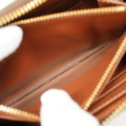 Louis Vuitton Long Wallet Monogram Zippy Compact Wallet NM M61440 Brown Men