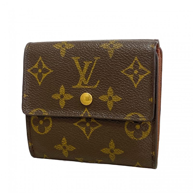 Louis Vuitton Wallet Monogram Porte Monnaie Vivier Carte Cles Di M61652 Brown