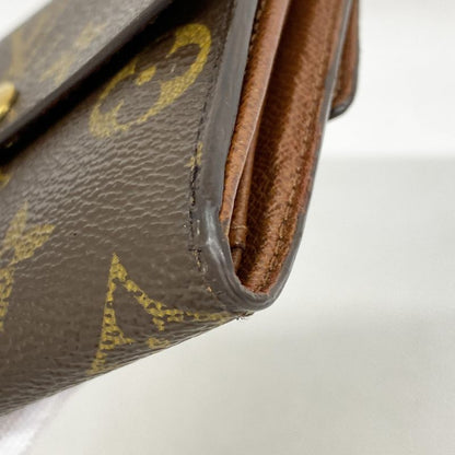Louis Vuitton Wallet Monogram Porte Monnaie Vivier Carte Cles Di M61652 Brown