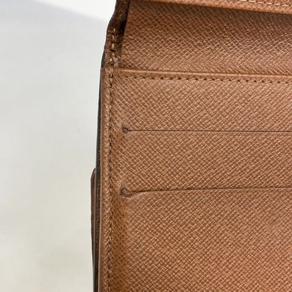 Louis Vuitton Wallet Monogram Porte Monnaie Vivier Carte Cles Di M61652 Brown