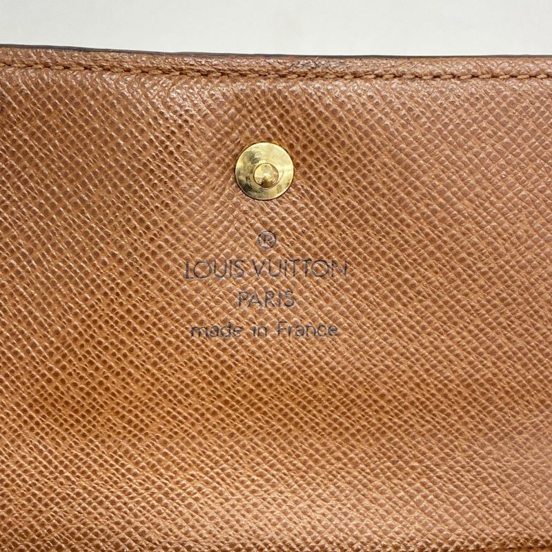 Louis Vuitton Wallet Monogram Porte Monnaie Vivier Carte Cles Di M61652 Brown