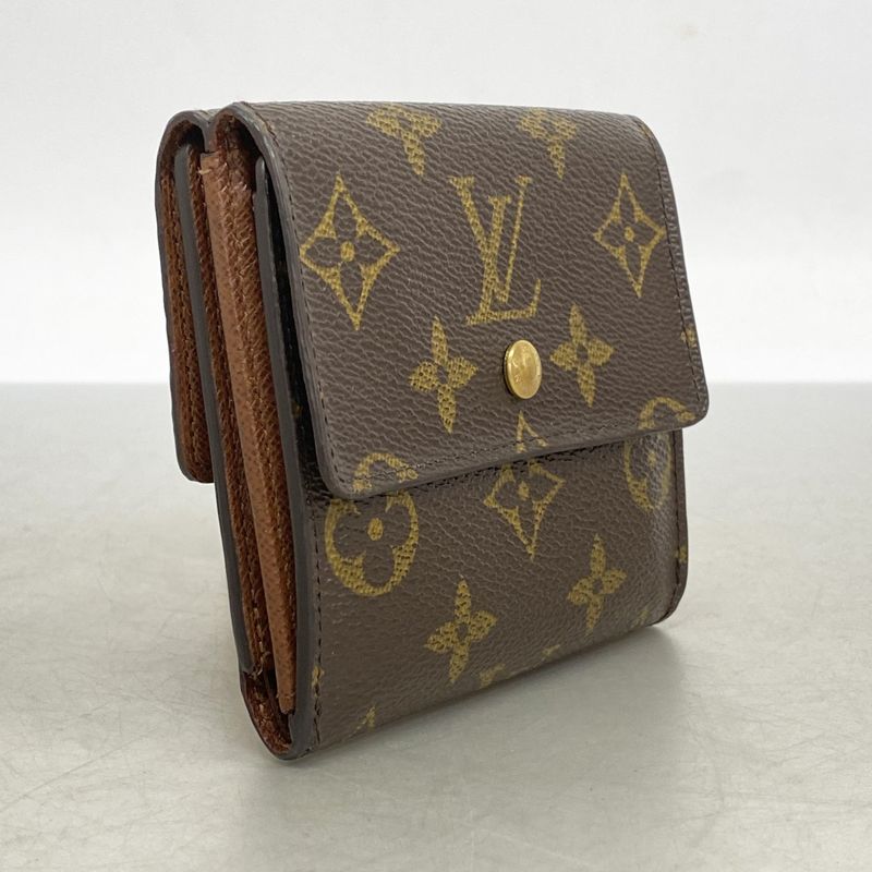Louis Vuitton Wallet Monogram Porte Monnaie Vivier Carte Cles Di M61652 Brown