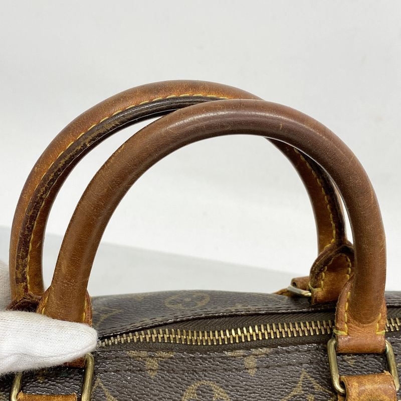 Louis Vuitton Handbag Monogram Speedy 30 M41108 Brown Ladies