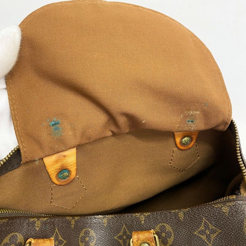 Louis Vuitton Handbag Monogram Speedy 30 M41108 Brown Ladies