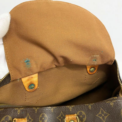 Louis Vuitton Handbag Monogram Speedy 30 M41108 Brown Ladies