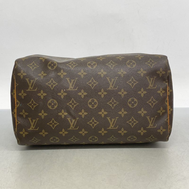 Louis Vuitton Handbag Monogram Speedy 30 M41108 Brown Ladies