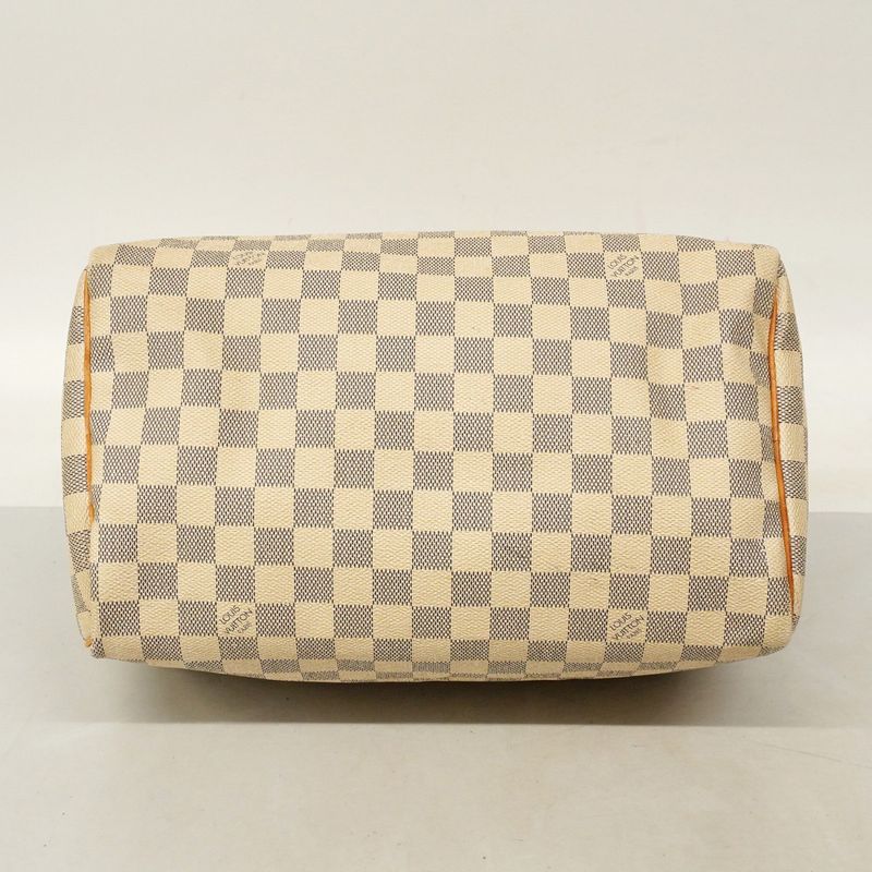 Louis Vuitton Handbag Damier Azure Speedy 30 N41533 White Women's