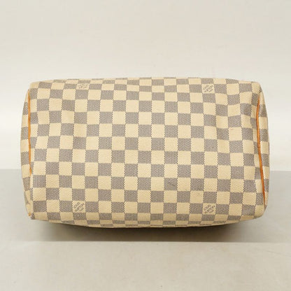 Louis Vuitton Handbag Damier Azure Speedy 30 N41533 White Women's