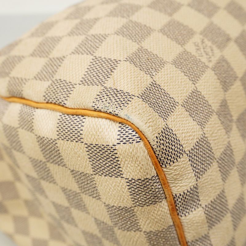 Louis Vuitton Handbag Damier Azure Speedy 30 N41533 White Women's