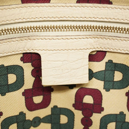 Gucci Tote Bag GG Canvas/sherry Line 137396 Canvas Beige White Chien Pan Gold