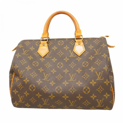 Louis Vuitton Handbag Monogram Speedy 30 M41108 Brown Ladies