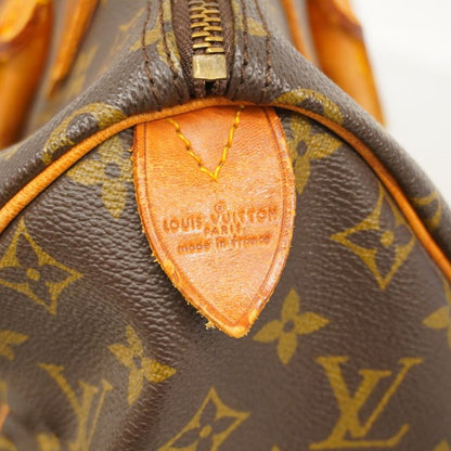 Louis Vuitton Handbag Monogram Speedy 30 M41108 Brown Ladies