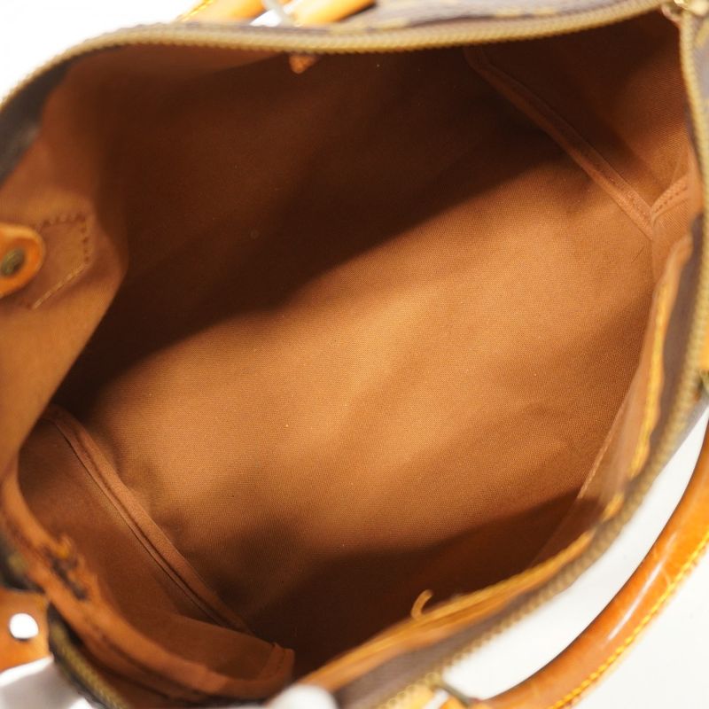 Louis Vuitton Handbag Monogram Speedy 30 M41108 Brown Ladies
