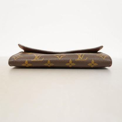 Louis Vuitton Long Wallet Monogram Portefeuille Sarah M61734 Brown Ladies