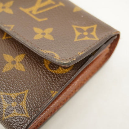 Louis Vuitton Long Wallet Monogram Portefeuille Sarah M61734 Brown Ladies