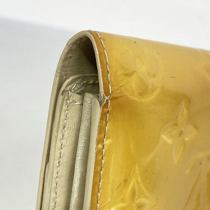 Louis Vuitton Vernis Portefeuille Sarah M91466 Bronze Colailles Women's