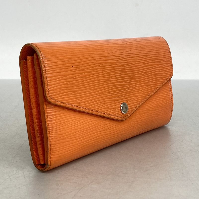 Louis Vuitton Epi Portefeuille Sarah M60584 Long Wallet Pimon Ladies