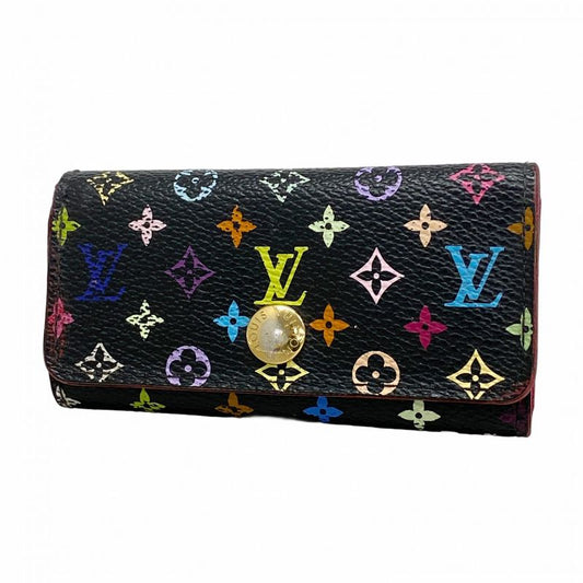 Louis Vuitton Key Case Monogram Multicolor Multicles 4 M93732 Grenade Women's
